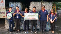 mrta-green-office-donate-plastic-bottles-to-produce-robes-of-robes-cover