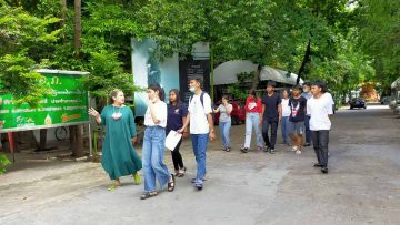 Wat Songtham students learn about environmental management-COVER